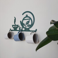 Вішалка Настінна 40см х 22см Glozis Tea H-028