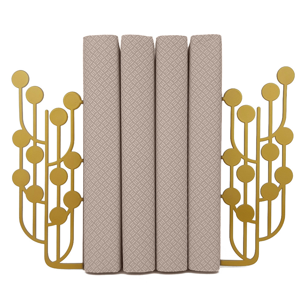 Тримачі для Книг Glozis Dots Bronze G-057 30 х 20 см