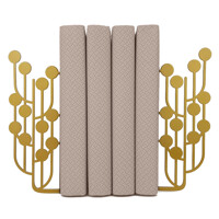 Тримачі для Книг Glozis Dots Bronze G-057 30 х 20 см