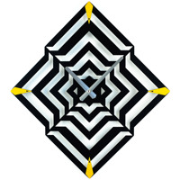 Годинник Настінний 50см х 45см Glozis ILLusion B-019