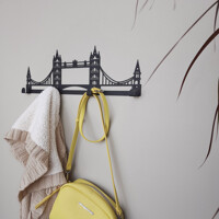 Вішалка Настінна 50см х 16см Glozis Tower Bridge H-069
