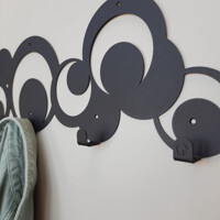 Вішалка Настінна 50см х 18см Glozis Disco H-072