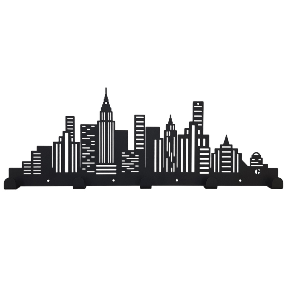 Вішалка Настінна 50см х 18см Glozis City H-053