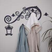 Вішалка Настінна 70см х 55см Glozis Lantern H-056