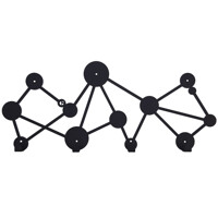 Вішалка Настінна 50см х 21см Glozis Dots H-068