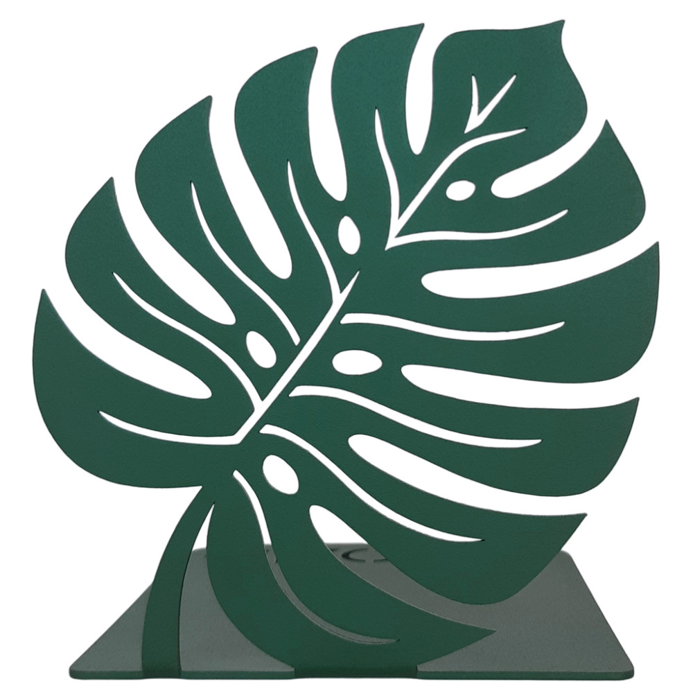Держатель для книг Glozis Monstera Leaf Green G-076 13 х 14 см