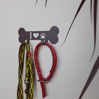 Вішалка Настінна 22см х 8см Glozis Pets H-037