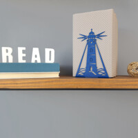 Тримач для Книг Glozis Lighthouse Blue G-092 16 х 12 см