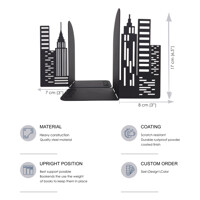 Тримачі для Книг Glozis City G-026 30 х 20 см