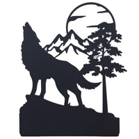 Тримач для Книг Glozis Wolf and Moon G-088 16 х 13 см