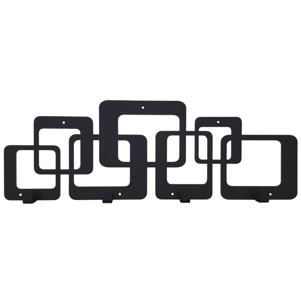 Вішалка Настінна 50см х 17см Glozis Quadro H-070