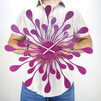 Годинник Настінний 50см х 50см Glozis Emotion B-008