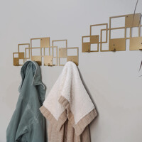 Вішалка Настінна 50см х 17см Glozis Bau Bronze H-075