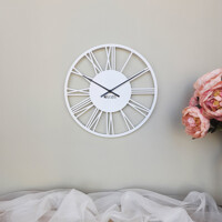 Годинник Настінний 35см х 35см Glozis Rome White B-023