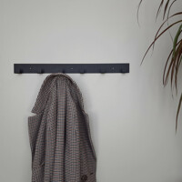 Вішалка Настінна 60см х 5см Glozis Urban Black 60 H-105