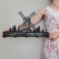 Вішалка Настінна 46см х 26см Glozis Windmill H-064