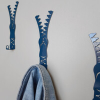 Гачок Настінний 17см х 7см Glozis Zipper H-038