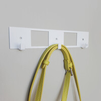 Гачки Настінні 25см х 5см Вышалка Glozis Kanto White H-084