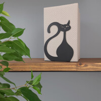 Тримач для Книг Glozis Black Cat G-024 15 х 10 см