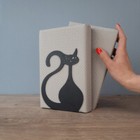 Тримач для Книг Glozis Black Cat G-024 15 х 10 см