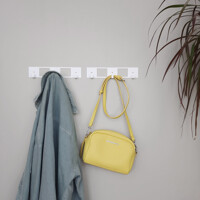 Гачки Настінні 25см х 5см Вышалка Glozis Kanto White H-084