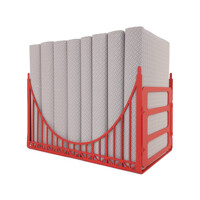 Держатели для книг Glozis Golden Gate G-060 72 х 20 см