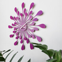 Годинник Настінний 50см х 50см Glozis Emotion B-008