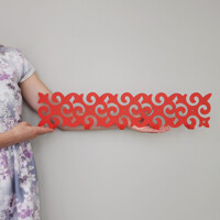 Вішалка Настінна 58см х 12см Glozis Pattern H-054