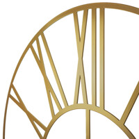 Великий Годинник Настінний 70см х 70см Glozis Cambridge Bronze B-034