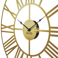 Великий Годинник Настінний 70см х 70см Glozis Cambridge Bronze B-034