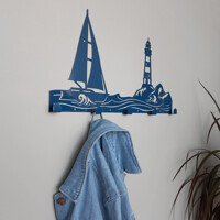 Вішалка Настінна 50см х 26см Glozis Sea H-065