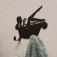 Вішалка Настінна 16см х 10см Glozis Bath H-067