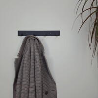 Вішалка Настінна 40см х 5см Glozis Urban Black 40 H-103