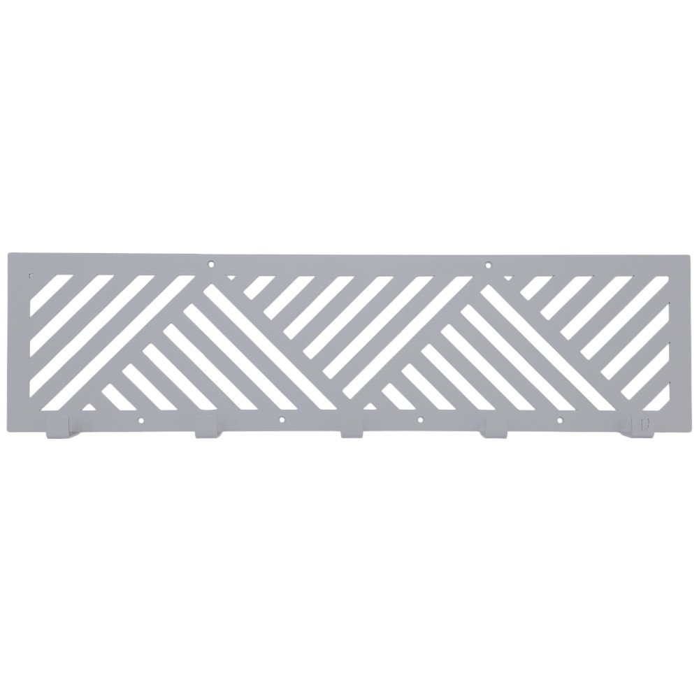 Вішалка Настінна 50см х 13см Glozis Nord Grey H-091