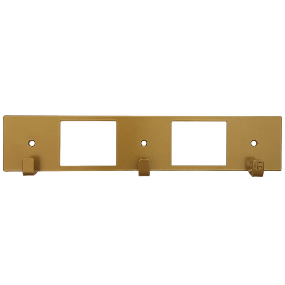 Гачки Настінні 25см х 5см Вышалка Glozis Kanto Bronze H-085