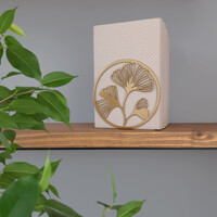 Тримач для Книг Glozis Ginkgo Bronze G-040 14 х 14 см