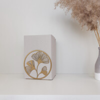 Тримач для Книг Glozis Ginkgo Bronze G-040 14 х 14 см