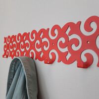 Вішалка Настінна 58см х 12см Glozis Pattern H-054