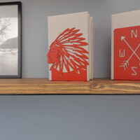 Тримачі для Книг Glozis Indian G-033 15 х 10 см х 2 шт