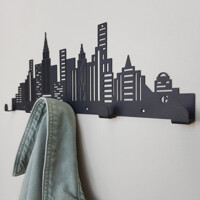 Вішалка Настінна 50см х 18см Glozis City H-053
