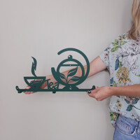 Вішалка Настінна 40см х 22см Glozis Tea H-028