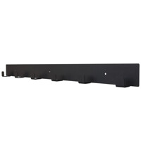 Вішалка Настінна 60см х 5см Glozis Urban Black 60 H-105