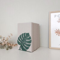 Держатель для книг Glozis Monstera Leaf Green G-076 13 х 14 см