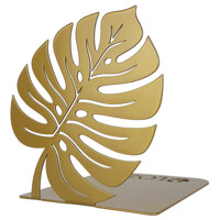 Тримач для Книг Glozis Monstera Leaf Bronze G-077 13 х 14 см