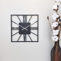 Годинник Настінний 35см х 35см Glozis New York Black B-024