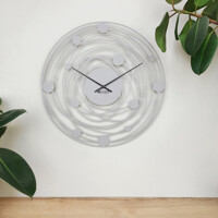 Годинник Настінний 50см х 50см Glozis Solar Grey B-046