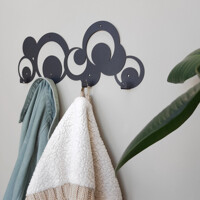 Вішалка Настінна 50см х 18см Glozis Disco H-072