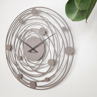 Годинник Настінний 50см х 50см Glozis Solar Mokko B-045