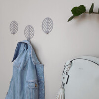 Гачок Настінний 10см х 9см Glozis Mod Grey H-097