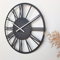 Годинник Настінний 35см х 35см Glozis Rome Black B-022